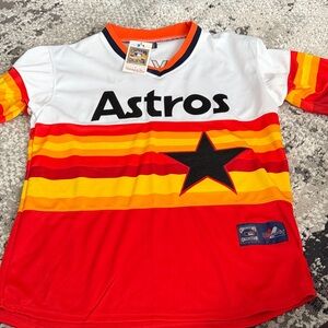 Astros Ryan Shirt - Red, Yellow, White